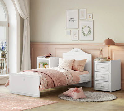 Lit évolutif Baby Romantica Swinging 70*115cm / 70*160cm