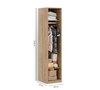 Armoire 1 porte Mocha