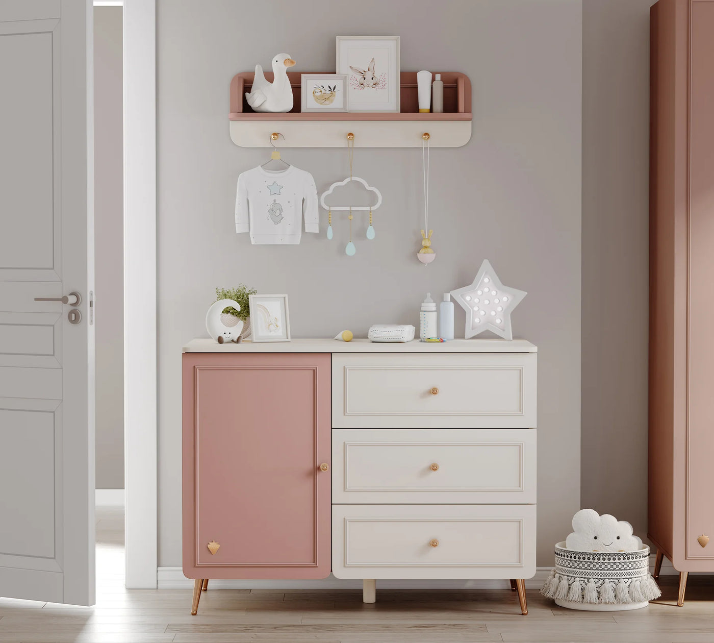 Etagère murale Baby élégance