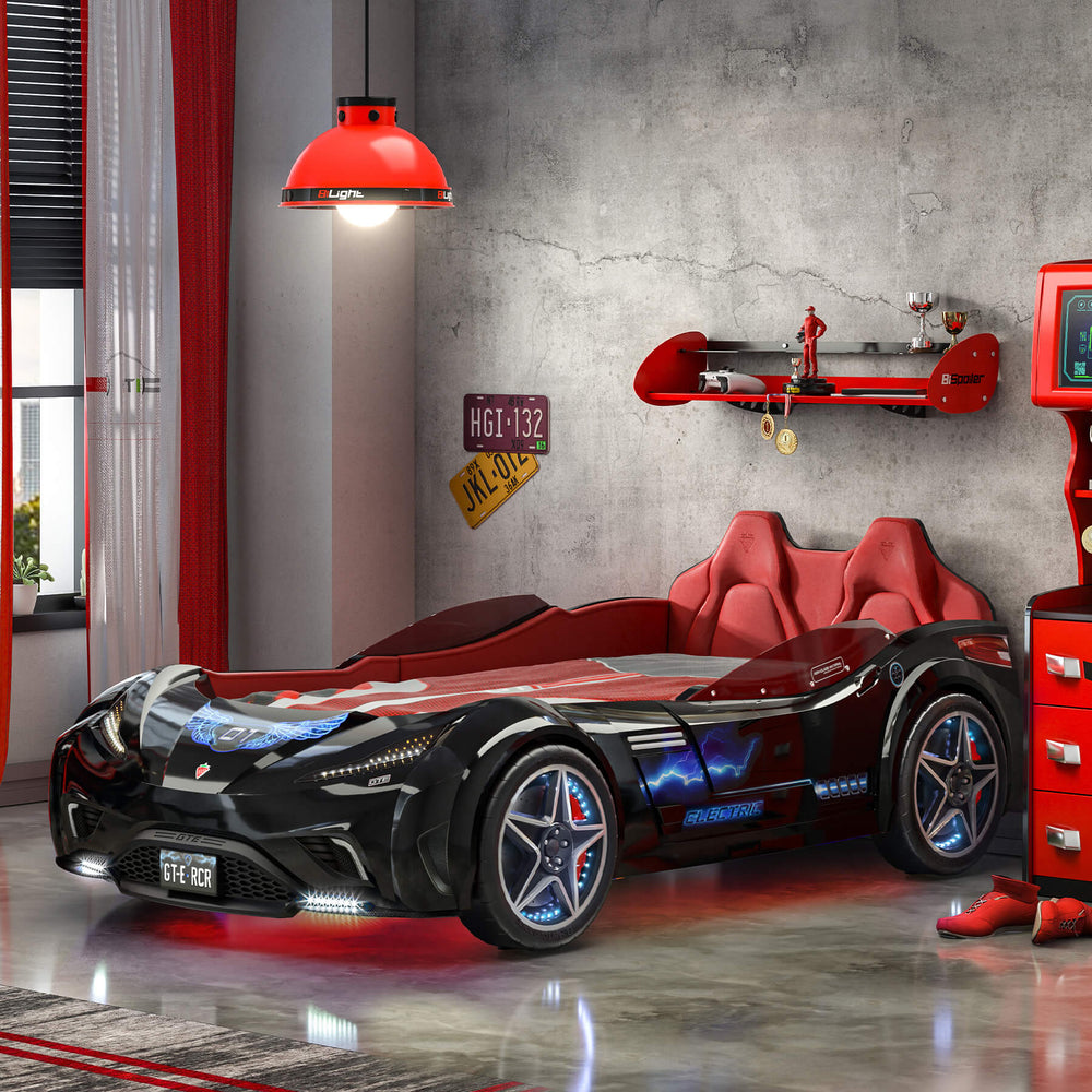 車型キッズ用ベッド CiLEKチレキ レッド SL Racerシリーズ 【公式通販】