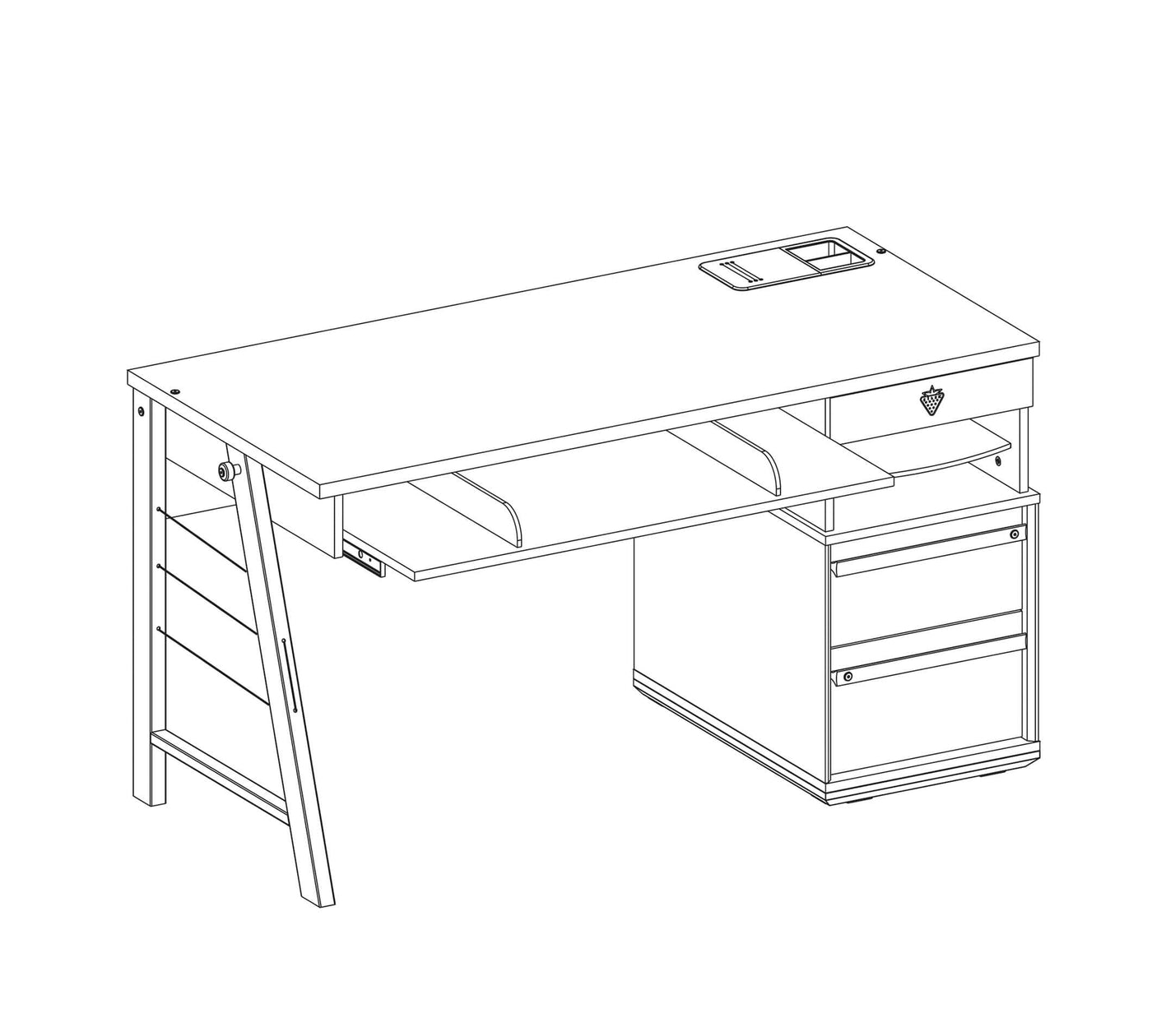 Bureau Large Trio