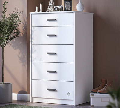 Commode Tall White