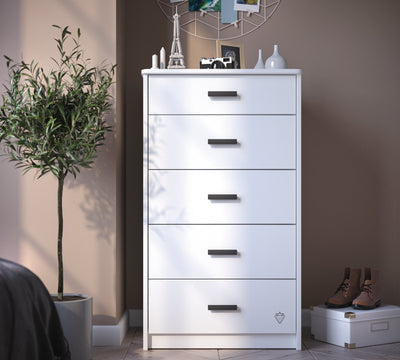 Commode Tall White