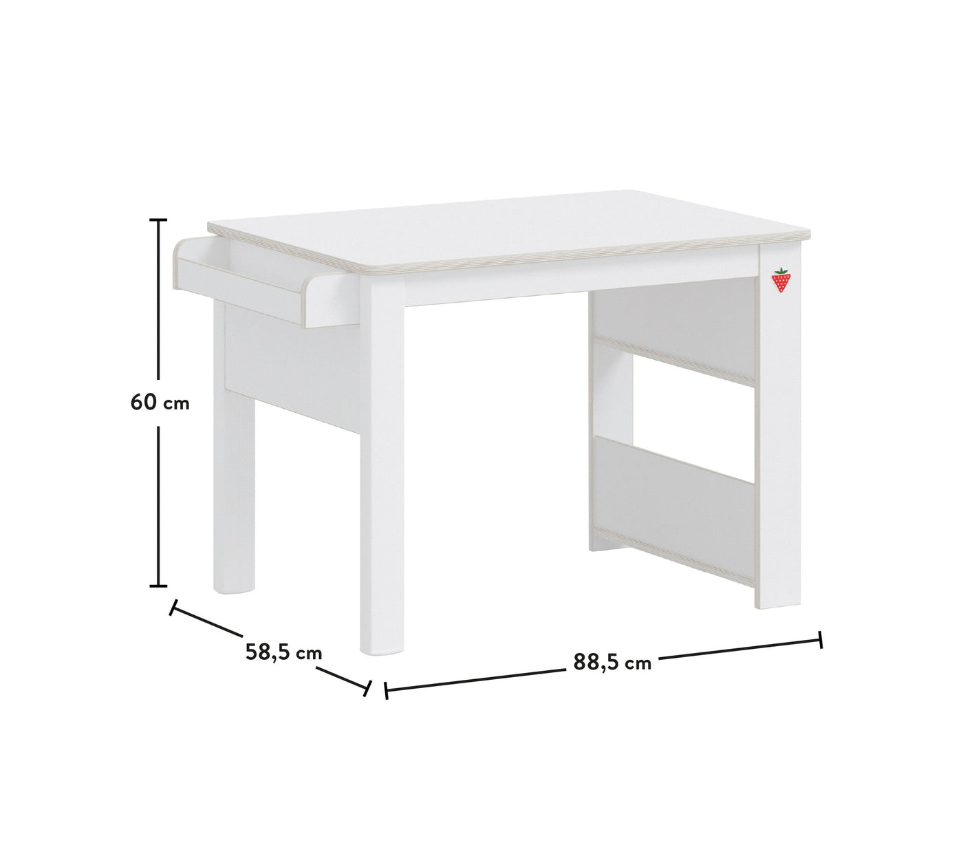 Bureau Play Montessori White