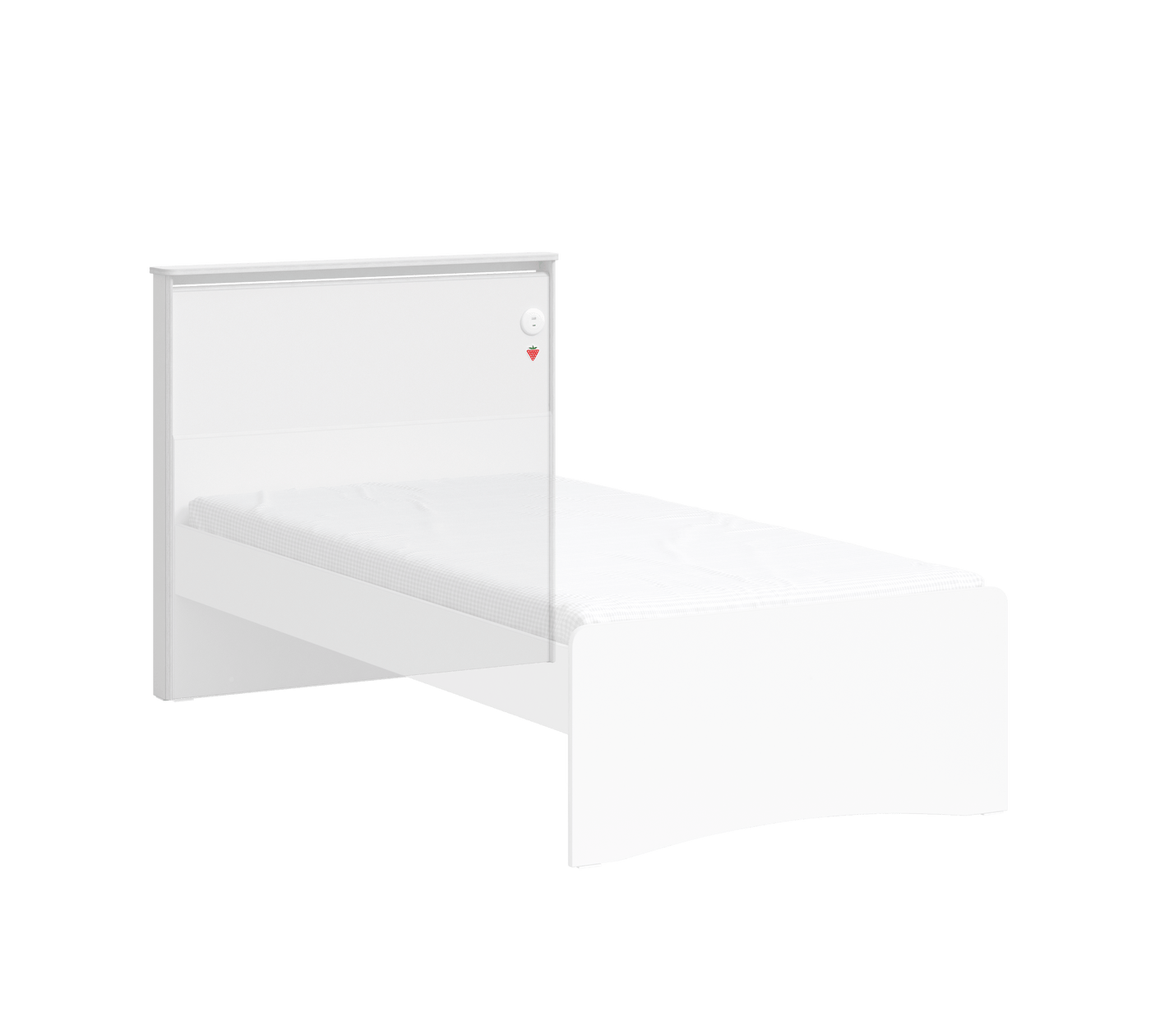 Tête de lit Smart Studyo White (100cm)