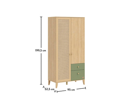 Armoire 2 Portes Loof Baby