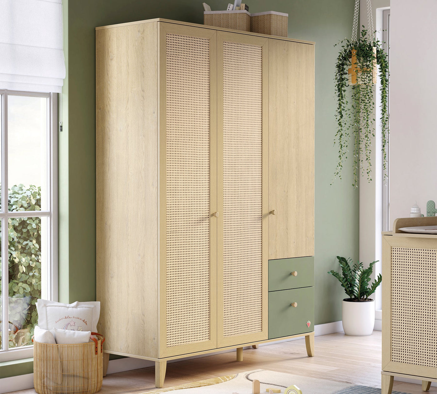 Armoire 3 Portes Loof Baby