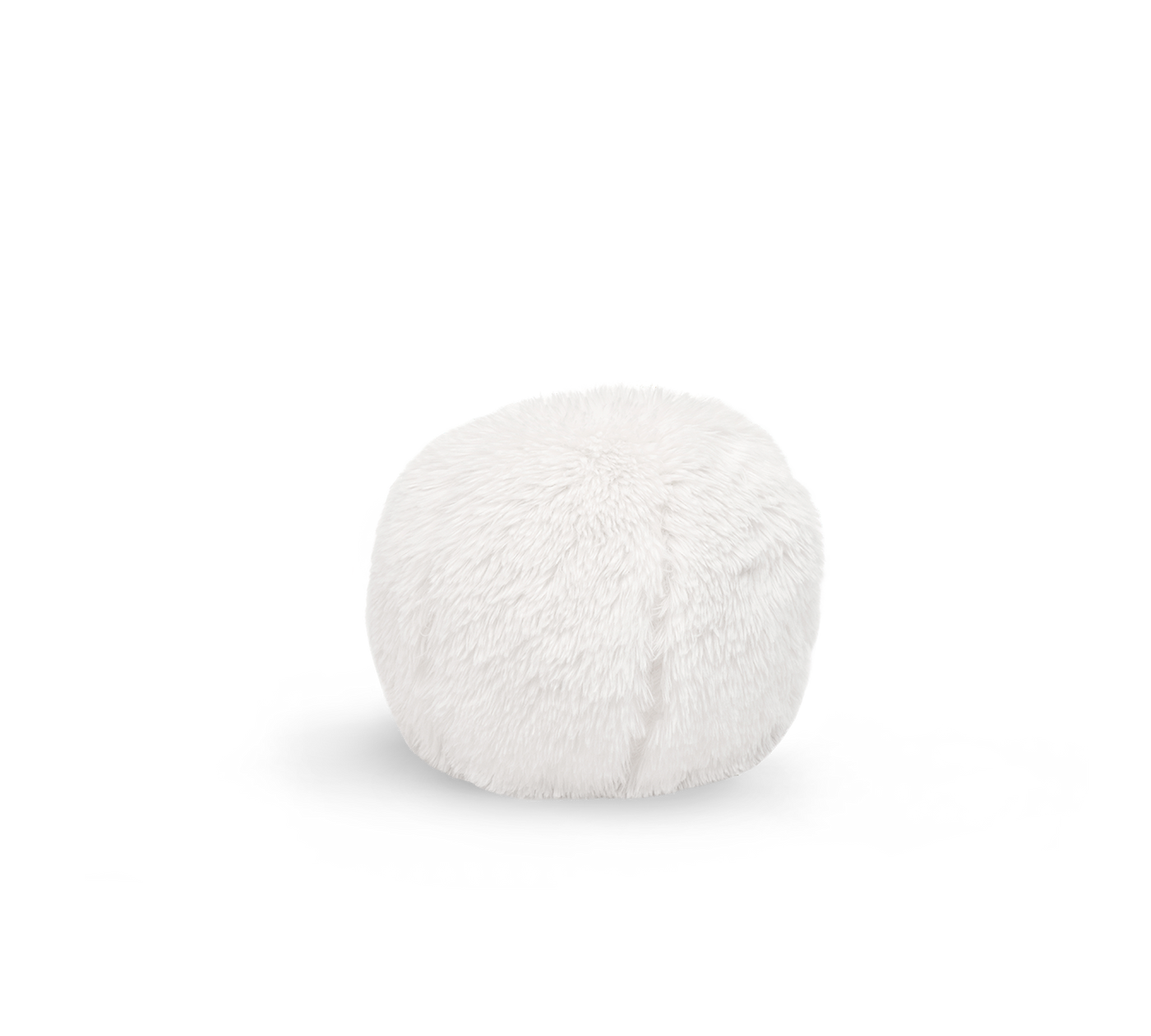 Petit coussin boule de neige