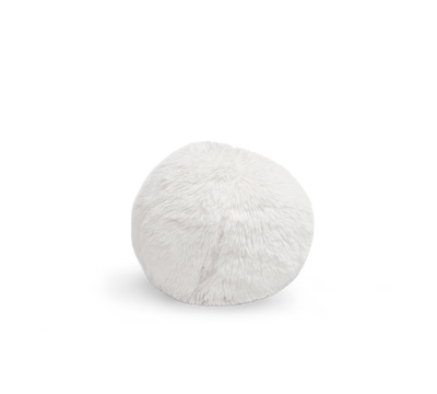 Petit coussin boule de neige