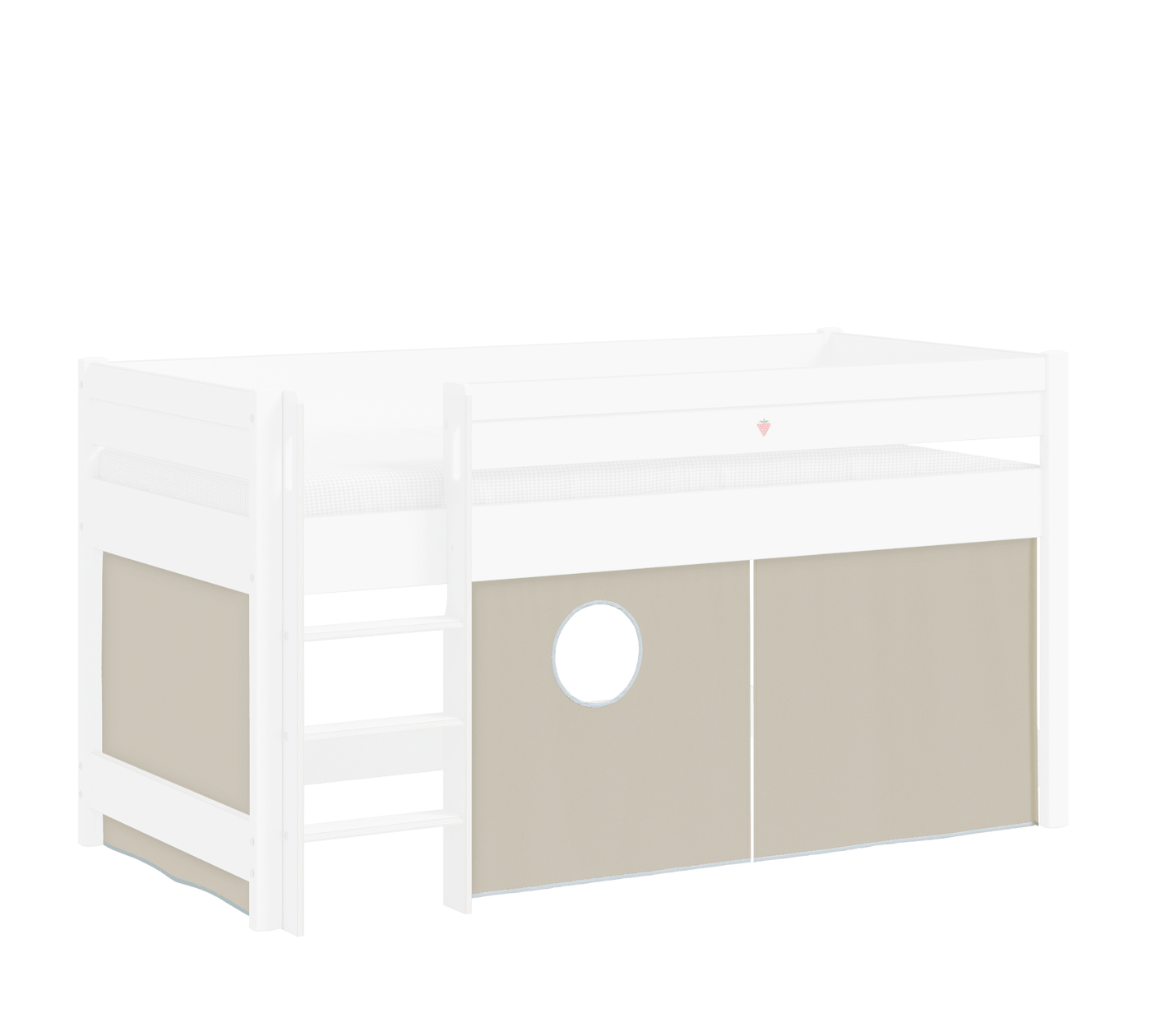 Rideaux Lit Mezzanine Montessori "Beige"