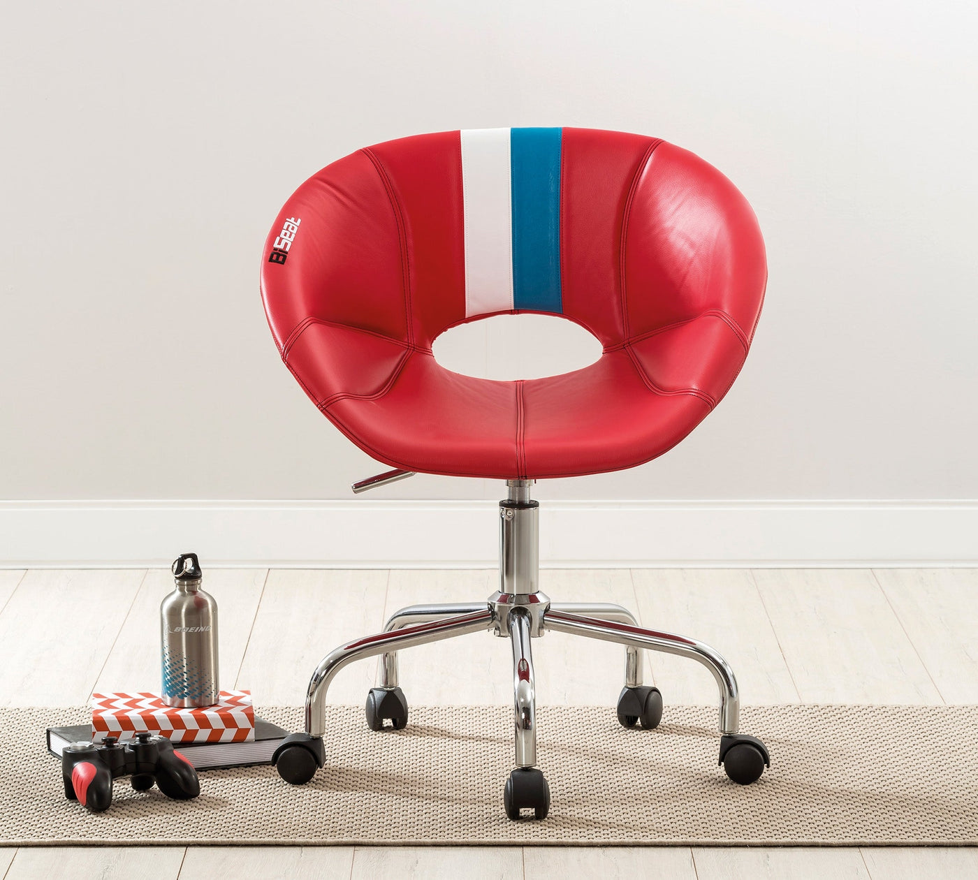 Chaise Biseat Rouge