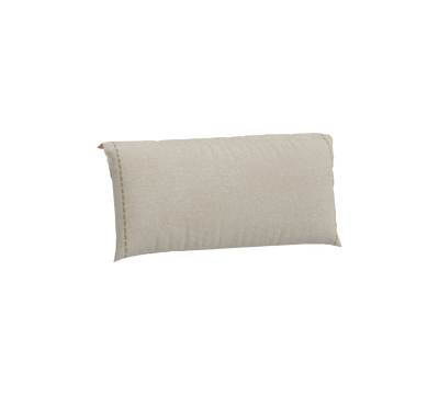 Coussin amovible tête de lit saumon-beige 100 cm