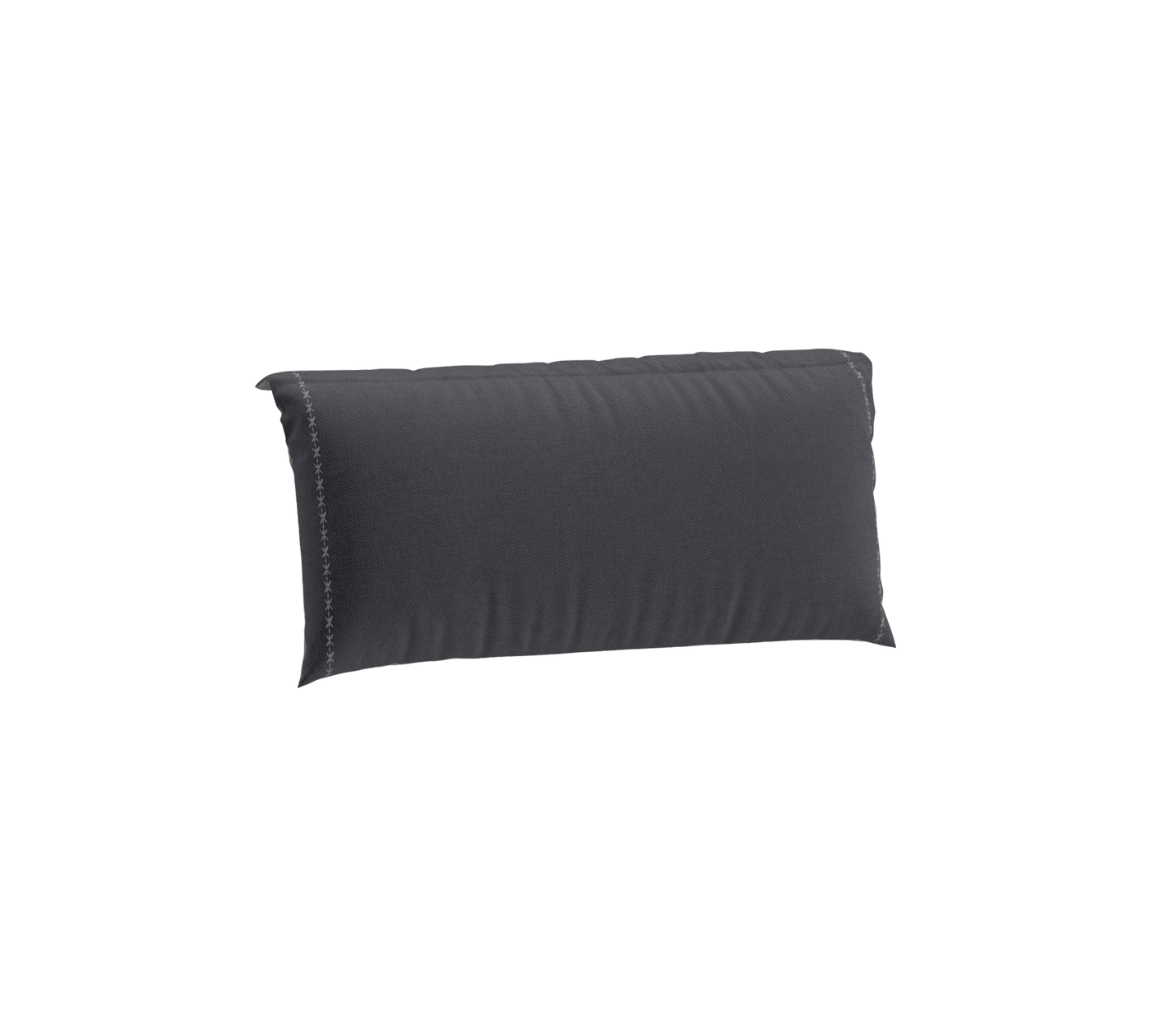 Coussin amovible tête de lit Gris-Anthracite (100x200 cm)