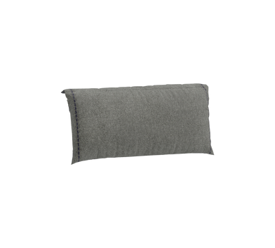 Coussin amovible tête de lit Gris-Anthracite (100x200 cm)