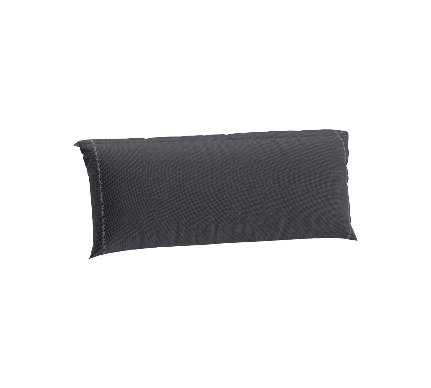 Coussin amovible tête de lit gris-anthracite (120x200 cm)